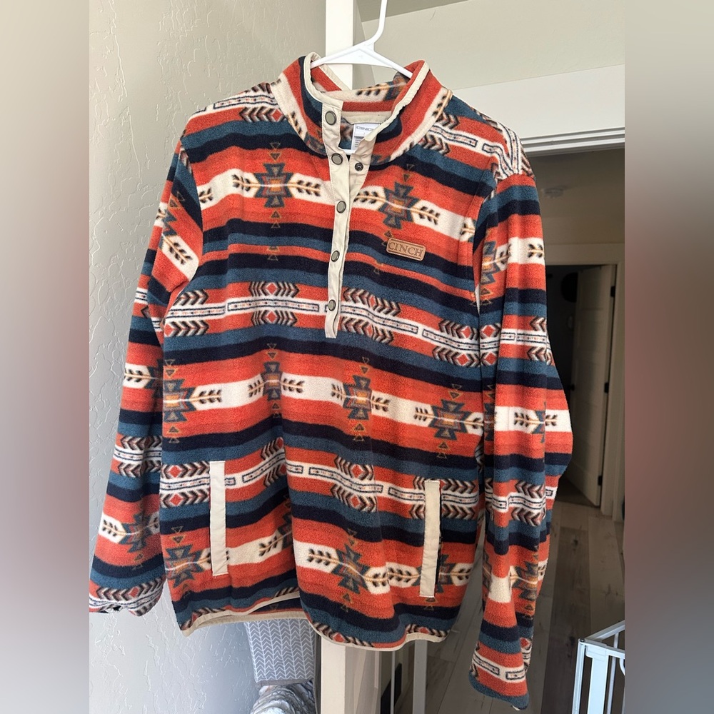 Women’s Cinch fleece snap pullover